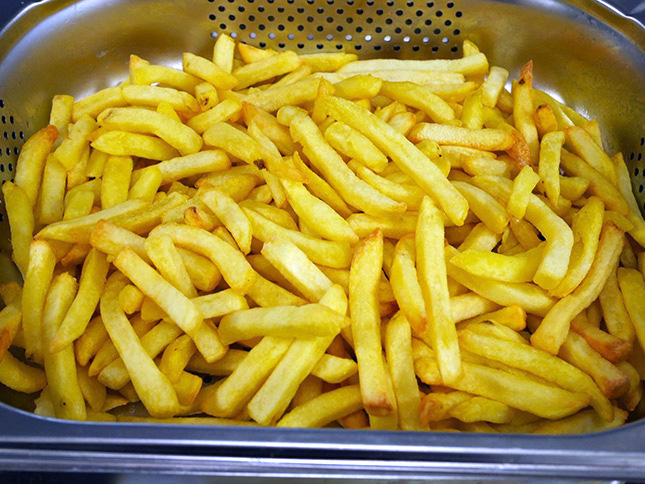 Frites réussies avec le Cookeo Infinity de Moulinex